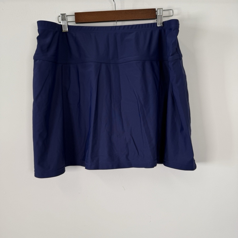 Unbranded Bathin Suit Skort Navy Plus Size 22 Athletic